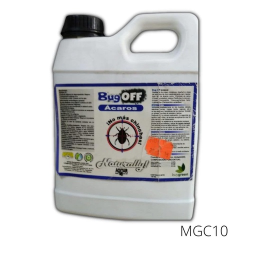 [MGC10] BUGOFF ACAROS  LISTO P/USO 1 LT