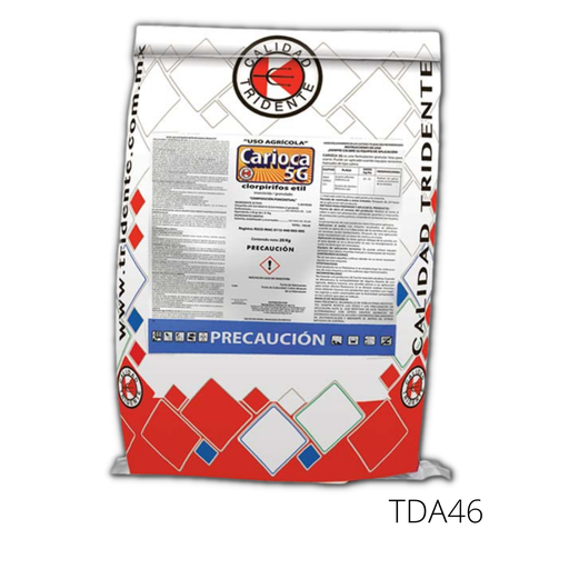 [TDA46] CARIOCA 5G Clorpirifos 5% 20 kg USO AGRICOLA