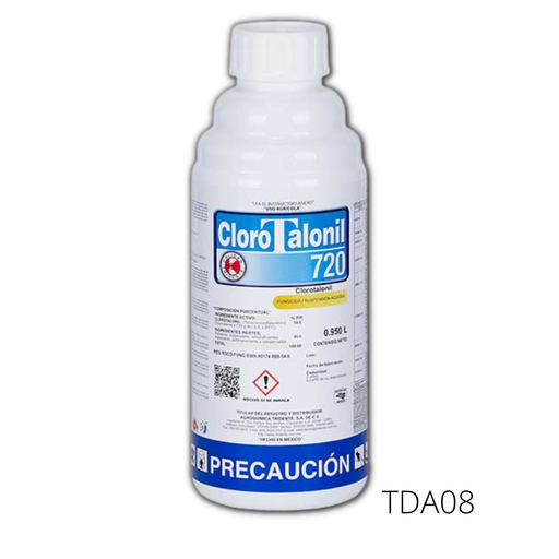 [TDA08] CLOROTALONIL 720 Clorotalonil 54% 950 ml USO AGRICOLA
