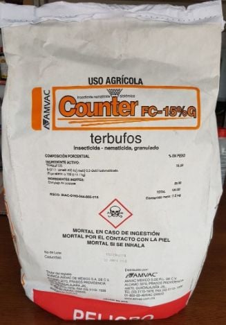 [VAG88] COUNTER FC 15% Terbufos 15% 15 kg USO AGRICOLA