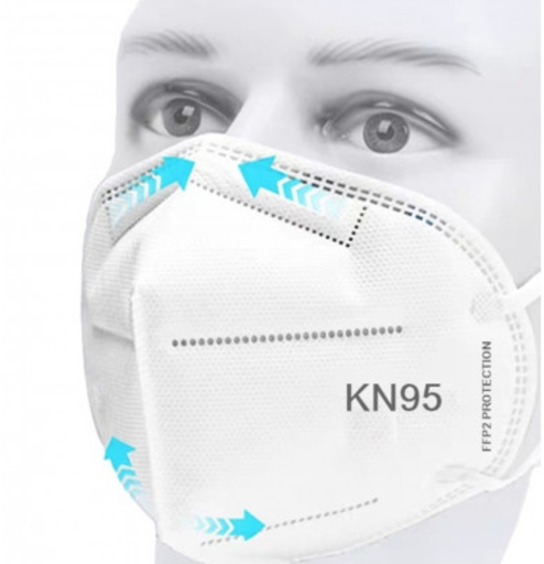 [EPR93] CUBREBOCAS KN95 TALLA ADULTO C/100 PZ