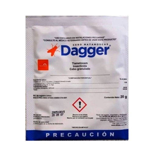 [ALU12] DAGGER TIAMETOXAM 1% 20G USO PECUARIO