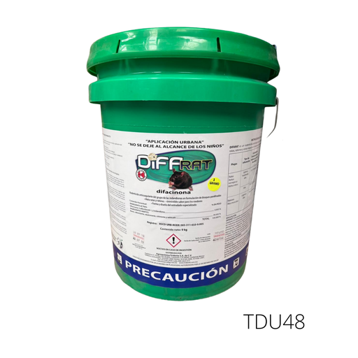[TDU48] DIFARAT Difacinona 0.005% canicas 9 kg