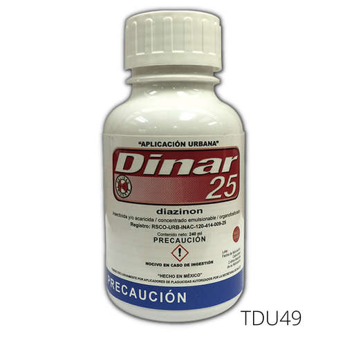 [TDU49] DINAR 25 Diazinon 25% 240 ml