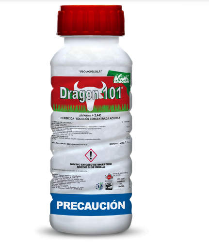 [VAG630] DRAGON 101, Picloram 10.7% 2,4-D 38% herbicida, 1 L USO AGRICOLA