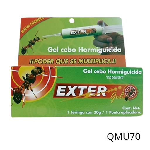 [QMU70] EXTERGEL PLUS HORMIGAS Fipronil 0.05% 30 g