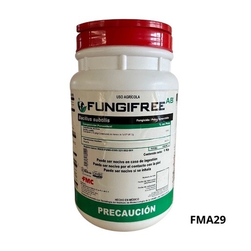 [FMA29] FUNGIFREE AB Bacilus subtilis 1% 1 kg USO AGRICOLA