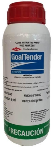 [VAG67] GOAL TENDER Oxifluorfen 41% 500 ml USO AGRICOLA