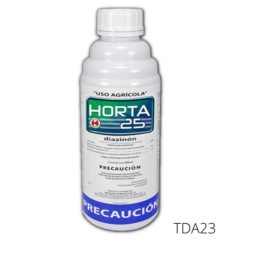 [TDA23] HORTA 25 Diazinon 25% 1L USO AGRICOLA