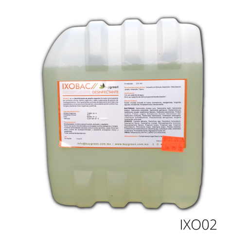 [IXO02] IXOBAC DESINFECTANTE CONCENTRADO 4 LT