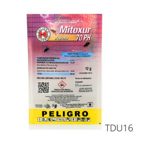 [TDU16] MITOXUR 70 PH Propoxur 70% 12 g