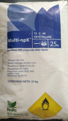 [FER103] NITRATO DE POTASIO SOLUBLE SACO 25 KG USO AGRICOLA