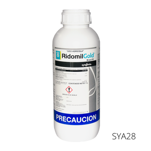 [SYA28] RIDOMIL GOLD BRAVO SC Metalaxil 3.3% 1 L USO AGRICOLA