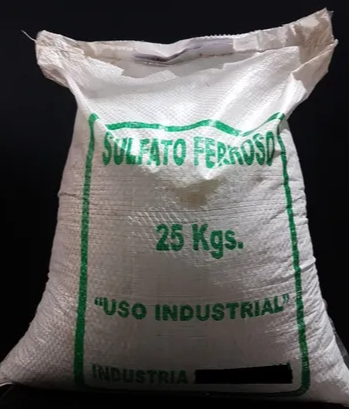 [FER22] SULFATO FERROSO SACO 25KG.