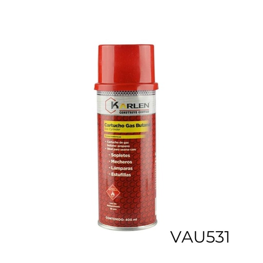 [VAU531] TANQUE DE GAS BUTANO 220 GR