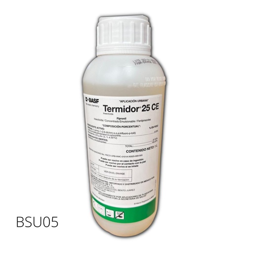 [BSU05] Termidor 25 Ce Fipronil 2.92% Insecticida 1 L Basf