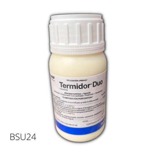 [BSU24] Termidor Duo Alfacipermetrina 16.36% Fipronil 10.90% Insecticida 250 ml