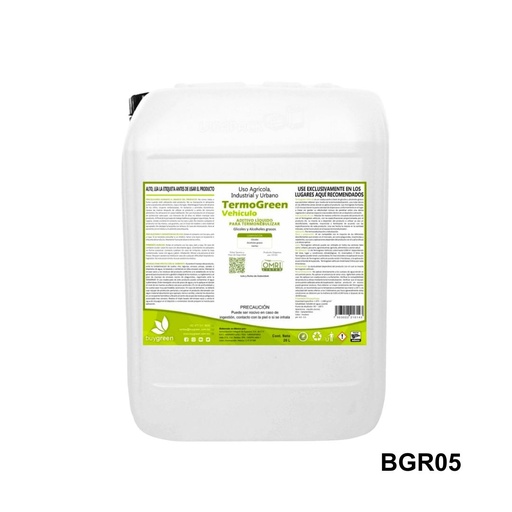 [BGR05] TERMOGREEN VEHICULO TERMONEBULIZABLE 20 LT