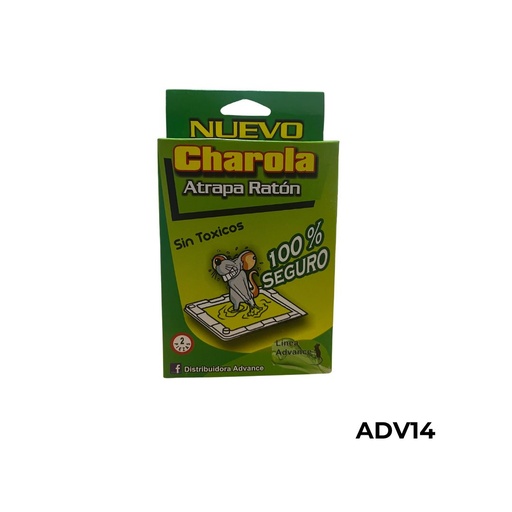 [ADV14] TRAMPA CHAROLA ATRAPA RATONES 1PAR