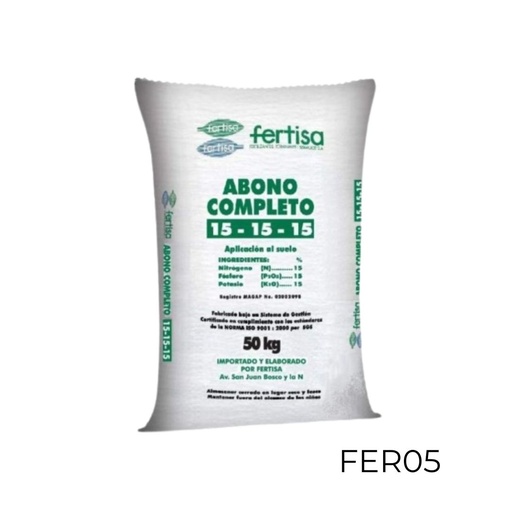 [FER05] TRIPLE 16 (MEZCLA FISICA) 50 KG USO AGRICOLA