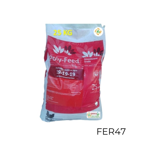 [FER47] TRIPLE 19 SACO 25 KG USO AGRICOLA