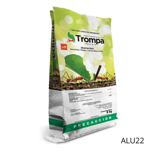 [ALU22] TROMPA ABAMECTINA 0.05% 8KG USO AGRICOLA