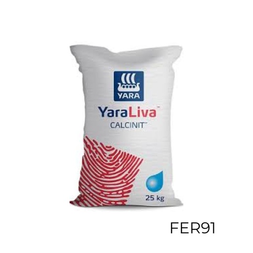 [FER91] YARALIVA CALCINIT  SACO 25 KG USO AGRICOLA